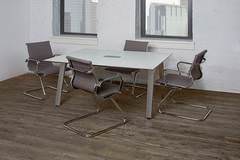 Modern Conference Table and Chairs